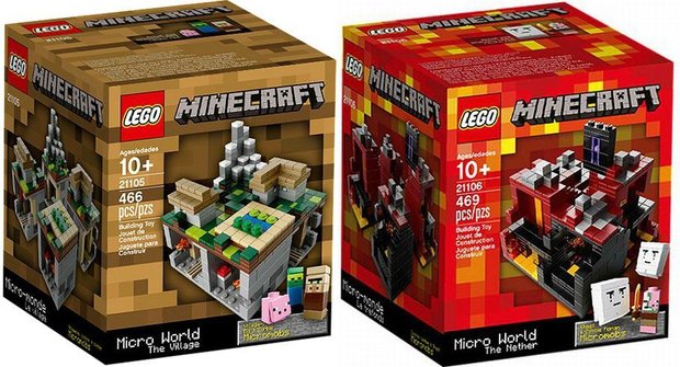 LEGO a Minecraft najdete dohromady v jedné krabici