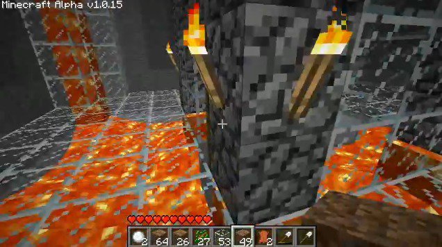 Screenshoty ze hry Minecraft