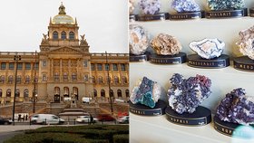 Na minerály do Národního muzea: Otevírá staronovou výstavu, v historických vitrínách ukáže 4000 kousků