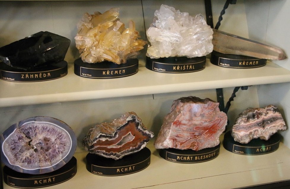 Národní muzeum otevřelo novou expozici minerálů