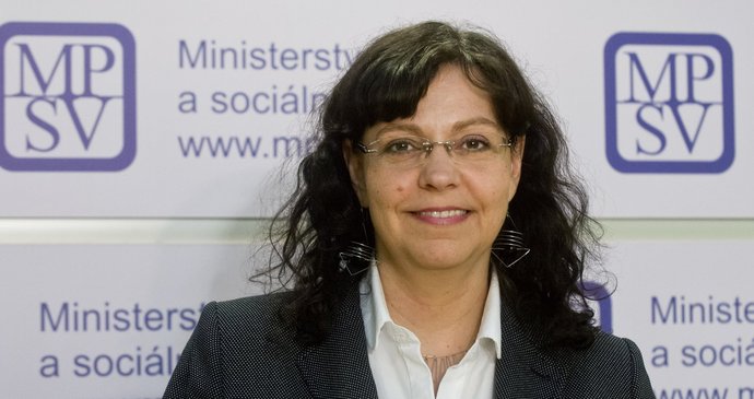 Ministryně práce a sociálních věcí Michaela Marksová