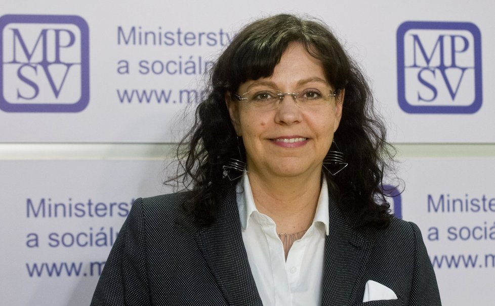 Ministryně práce a sociálních věcí Michaela Marksová.