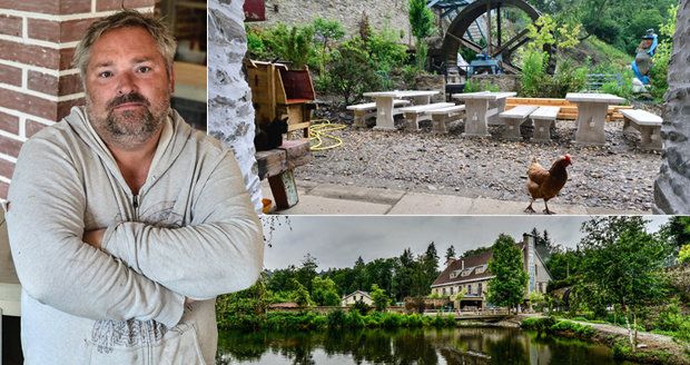 Sládek Milan (52) zachránil chátrající mlýn v Unhošti u Prahy: Vaří v něm pivo, které nepije