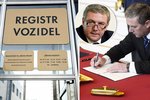 Vypořádá se nový ministr dopravy Antonín Prachař s problémy kolem registru vozidel a řidičů?