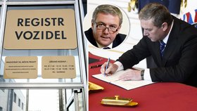 Vypořádá se nový ministr dopravy Antonín Prachař s problémy kolem registru vozidel a řidičů?
