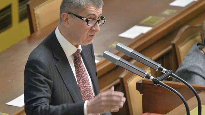 Ministr financí Andrej Babiš