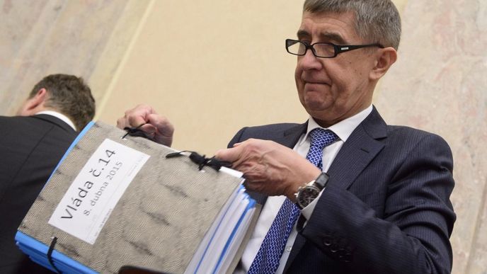 Ministr financí Andrej Babiš