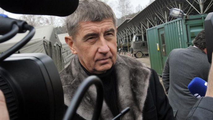 Ministr financí Andrej Babiš