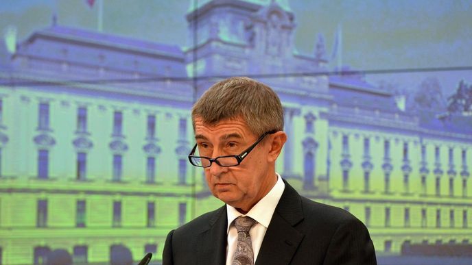 Ministr financí Andrej Babiš