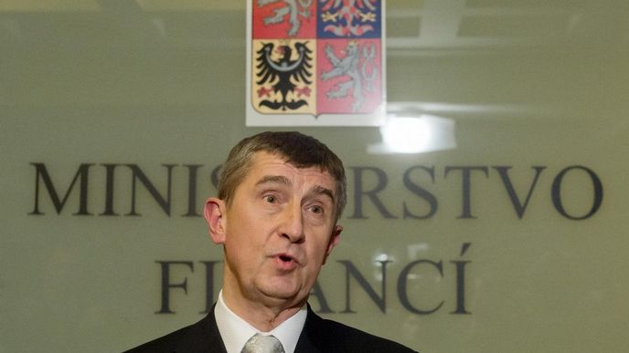 Ministr financí Andrej babiš