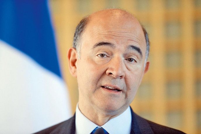 Ministr financí Moscovici Ministr financí Moscovici