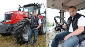 Zasednout za volat traktoru, posekat řepku, zorat pole. Takový je letní režim ministra zemědělství Mariana Jurečky (33, KDU-ČSL).