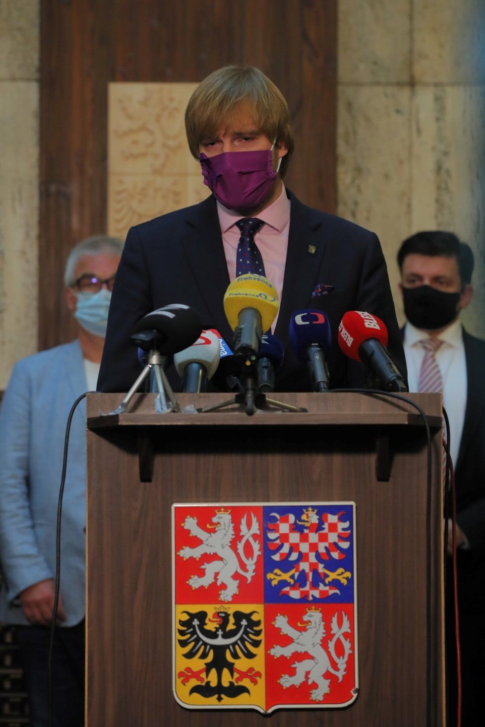 Adam Vojtěch oznámil konec ve funkci ministra zdravotnictví (21. 9. 2020)