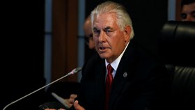 Ministr zahraničních věcí USA Rex Tillerson