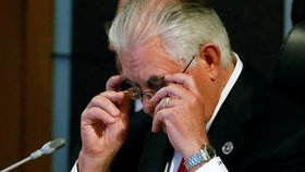 Ministr zahraničních věcí USA Rex Tillerson