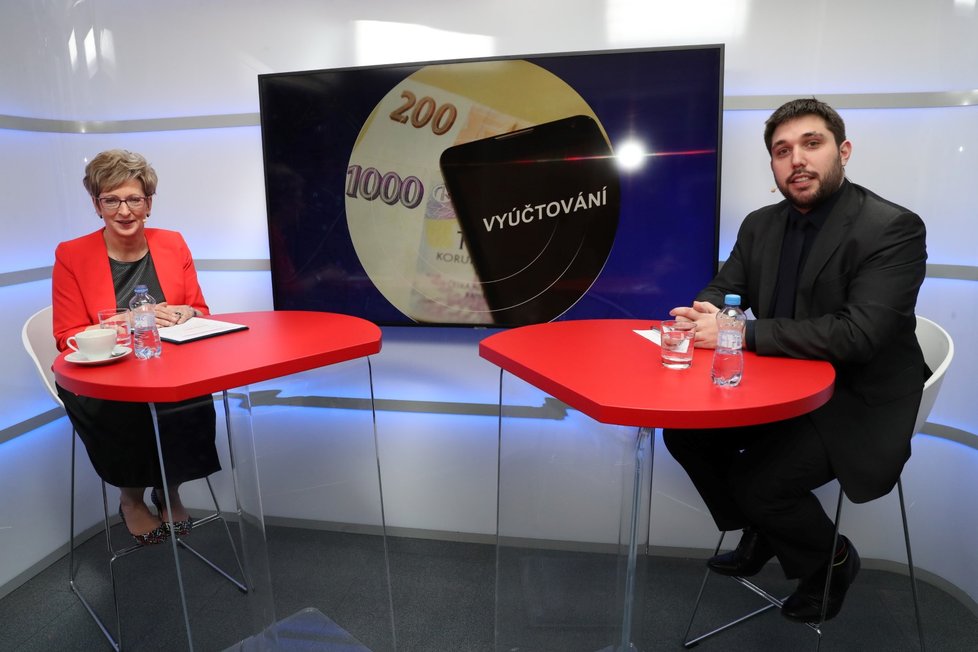 Ministryně Marta Nováková (za ANO) v pořadu Blesku Epicentrum (20. 2. 2019)