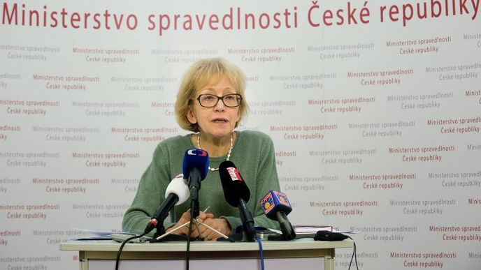 ministryně spravedlnosti Helena Válková