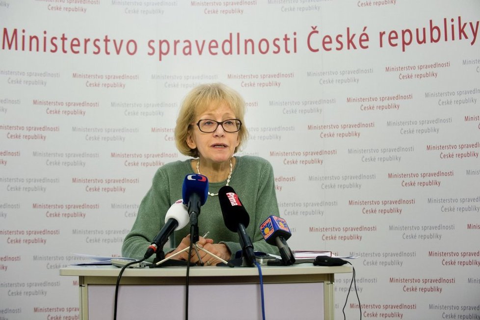 Ministryně spravedlnosti Helena Válková