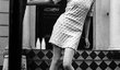 Hubená modelka Twiggy se stala průkopnicí v nošení minisukní a současně i idolem mas.