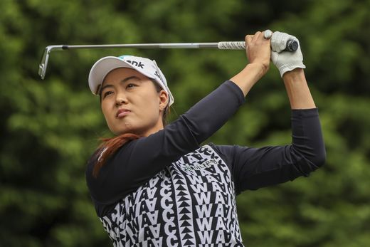 Australská golfistka Minjee Leeová Australská golfistka Minjee Leeová