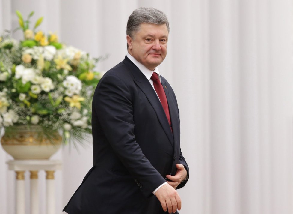 Ukrajinský prezident Petro Porošenko přijel na minský summit