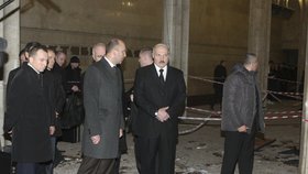 Lukašenko se přijel na místo tragédie podívat