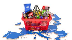 Míra inflace v EU dál roste