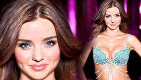 Miranda Kerr je kus. Stejně tak jako diamantová podprsenka v hodnotě 44 milionů korun