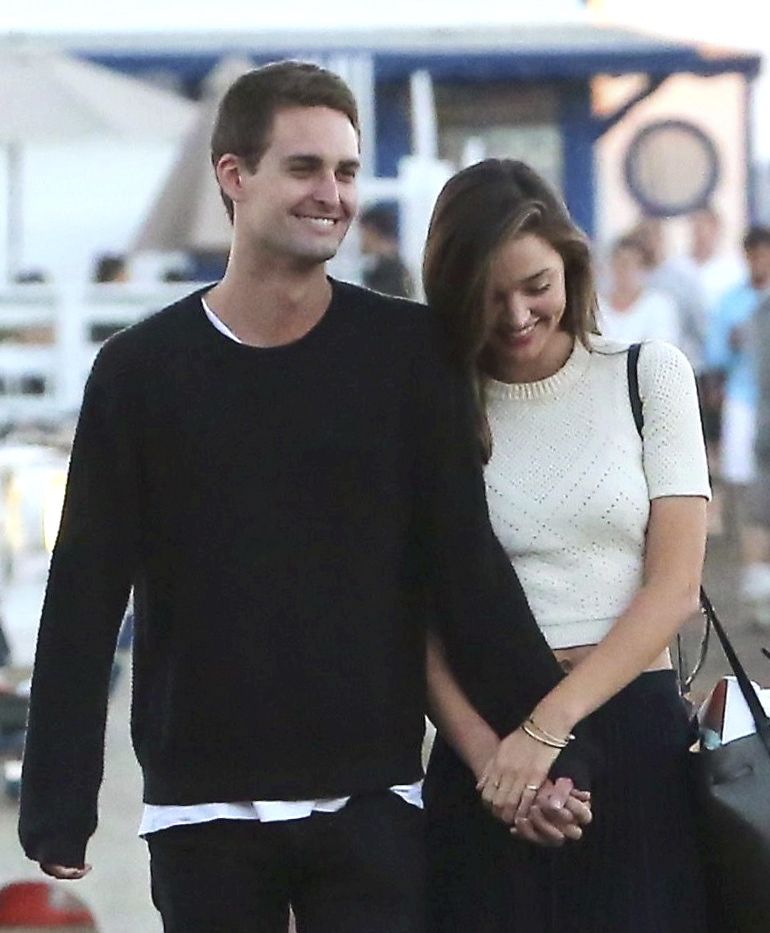 Miranda Kerr a Evan Spiegel