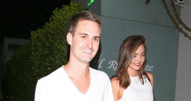 Miranda Kerr a Evan Spiegel