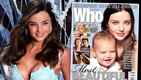 Miranda Kerr byla zvolena nejkrásnějším člověkem na zemi