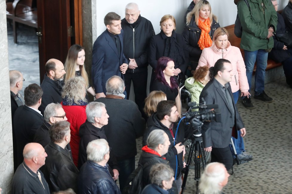 Pohřeb muzikanta a zakladatele Zelenáčů Mirka Hoffmana