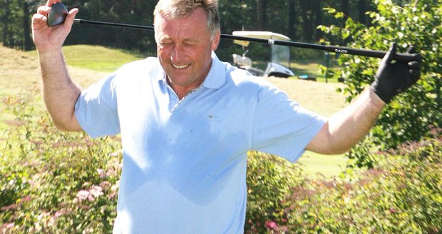 Mirek Topolánek, golf
