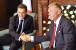 Mirek Topolánek a Nicolas Sarkozy