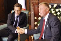 Topolánek v pátek poobědvá se Sarkozym