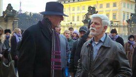 Mirek Topolánek a Petr Pavel na Pražském hradě (20.11.2025)