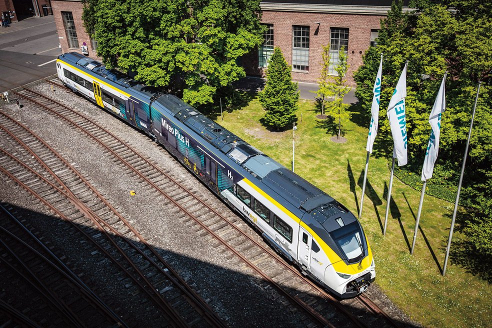 Německý Siemens ukázal vodíkový vlak Mireo Plus H