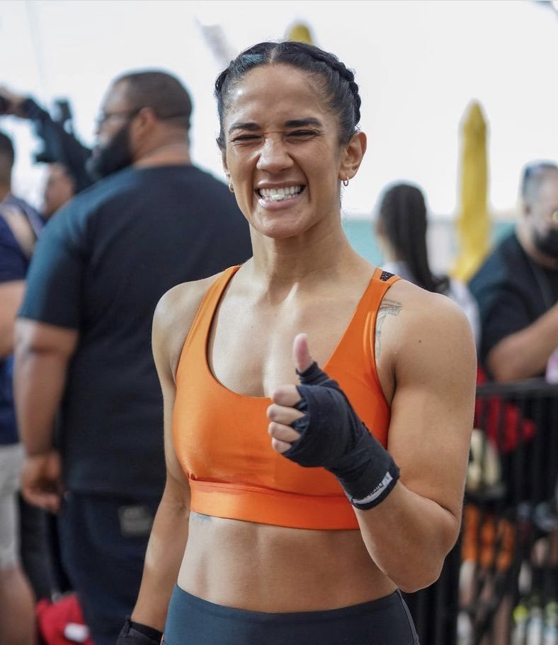 Portorická boxerka Amanda Serranová