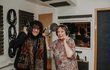 Miriam Kantorková s Hynkem Tommem ve studiu Miriam Kantorková s Hynkem Tommem ve studiu