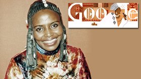 Miriam Makeba se narodila před 81 lety. Google dnes toto výročí připomíná