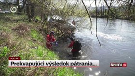 Zakrvácené auto slovenské političky našli u řeky. Nezvěstnou ženu hledaly desítky hasičů, záchranářů a policistů