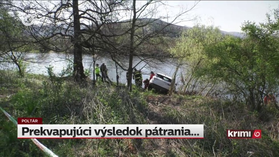 Zakrvácené auto slovenské političky našli u řeky. Nezvěstnou ženu hledaly desítky hasičů, záchranářů a policistů