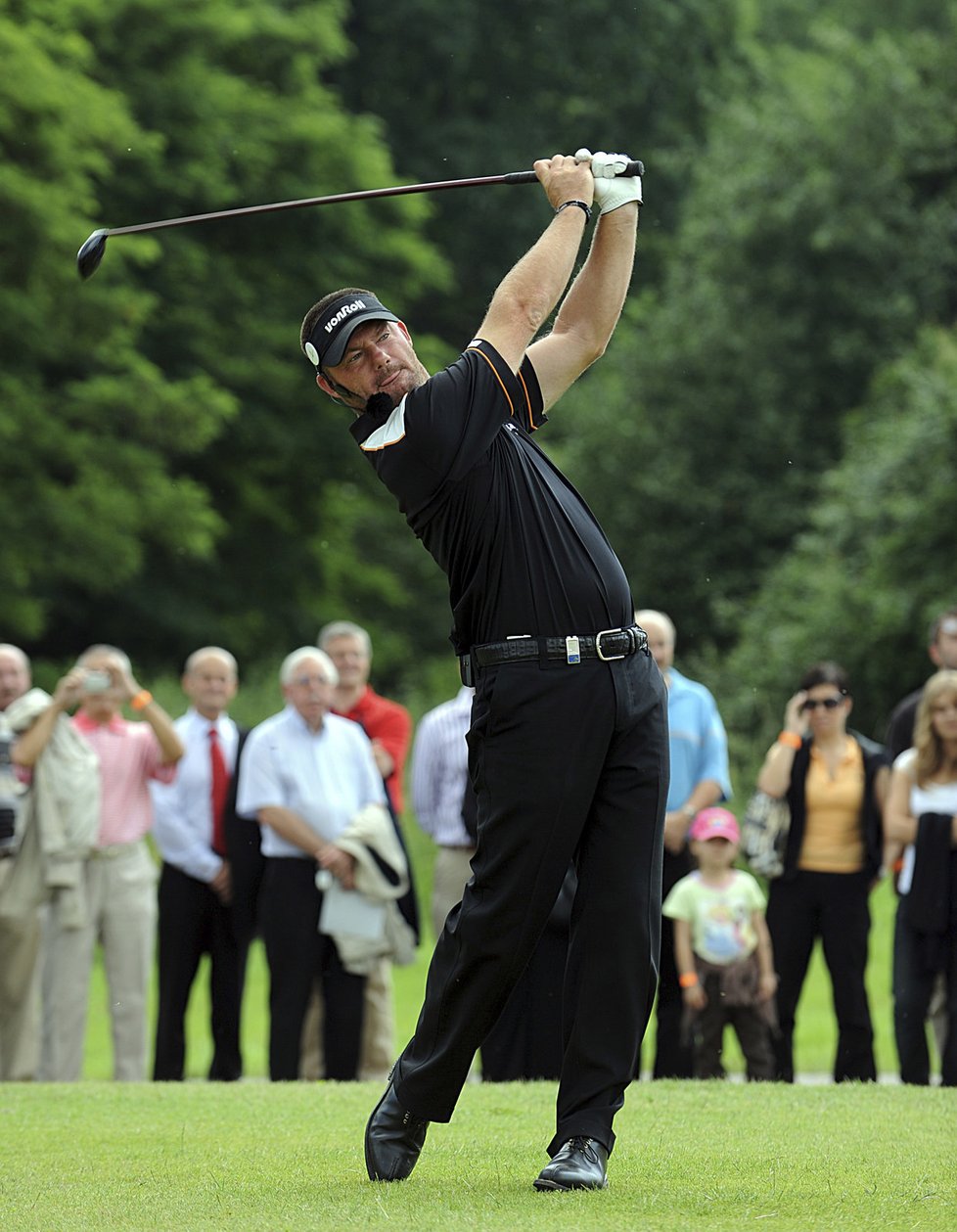 Alex Čejka, profesionální golfista a bývalý manžel Čejkové