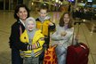 2003 - Mirka Čejková se všemi svými dětmi na archivním snímku.