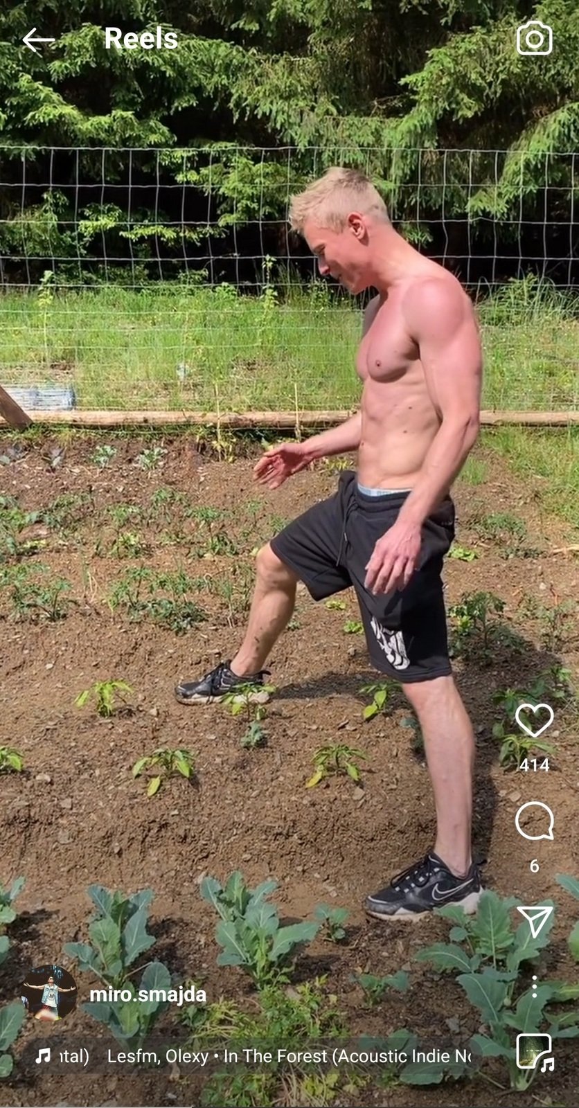 Zahrádkář Miro Šmajda ukázal, jak pěstuje zeleninu.
