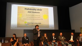 Miroslav Blahušek na konferenci Pestrá krajina.