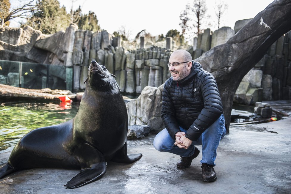 Ředitel pražské ZOO Miroslav Bobek