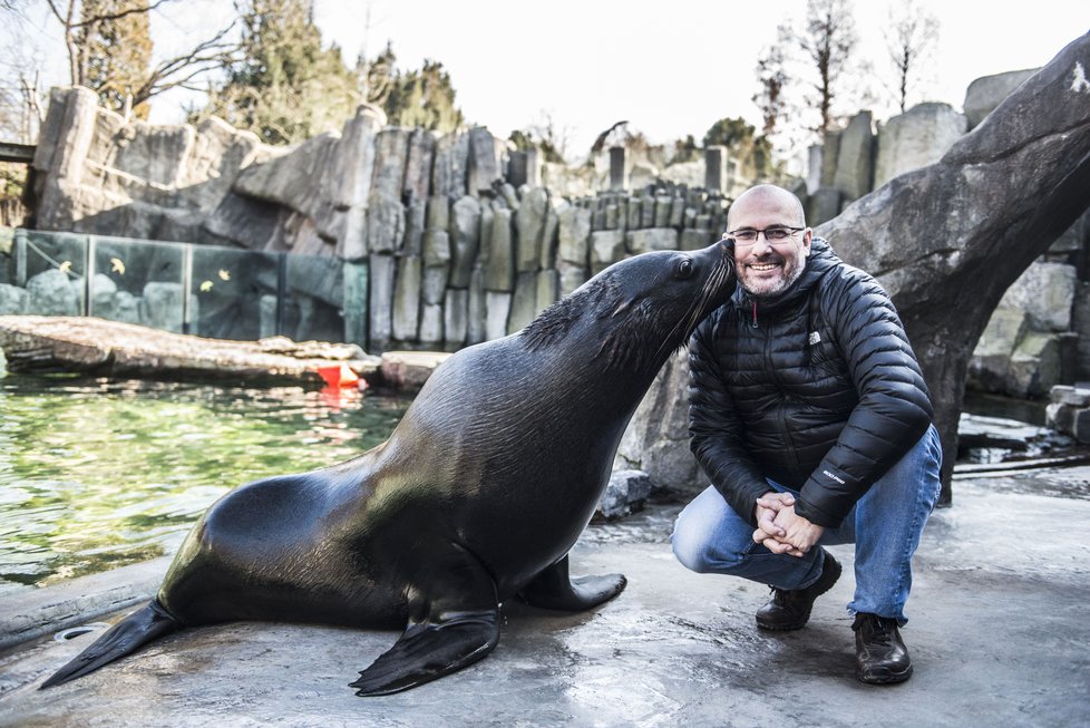 Ředitel pražské ZOO Miroslav Bobek