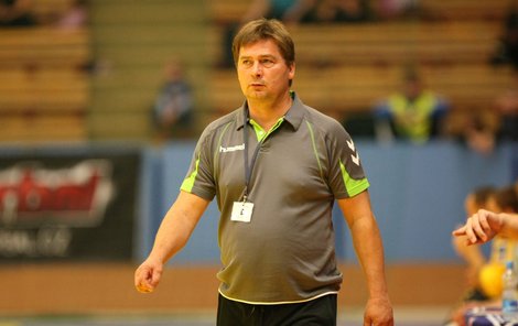 Trenér Miroslav Frank.