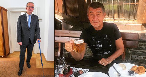 Babiš na pivu, Kalouskovi po operaci otrnulo: Ostrý útok z nemocničního lůžka